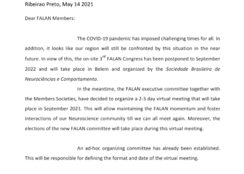 3rd FALAN Congress has been postponed to September 2022