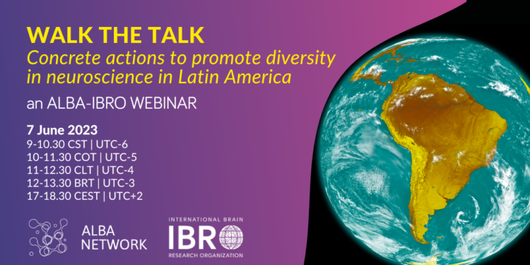 Walk the talk: concrete actions to promote diversity in neuroscience in Latin America
